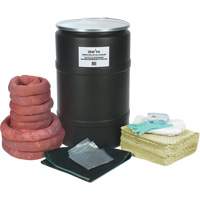 Premium Spill Kit, Hazmat, Drum, 55 US gal. Absorbancy Planification Entrepots Molloy
