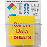 Haz-Mat Basket Style Centre Boards, English, Binders Included Planification Entrepots Molloy