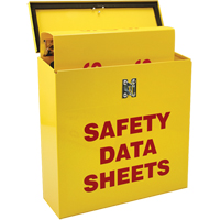 Safety Documents Job-Site Box, English, Binders Included Planification Entrepots Molloy