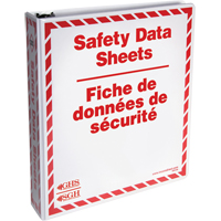 Reliures pour fiches de données de sécurité SEJ596 | Planification Entrepots Molloy