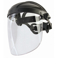 Support d'&eacute;cran facial &agrave; harnais Uvex Turboshield Planification Entrepots Molloy