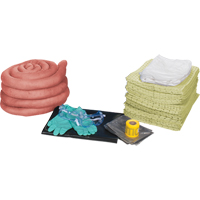 Trousse de rechange de premi&egrave;re qualit&eacute;, 30 gallons, Mati&egrave;res dangereuses Planification Entrepots Molloy