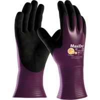 Gants ATG MaxiDry 56-426, 7/Petit, R&ecirc;vetement Nitrile, Calibre 15, Enveloppe en Nylon Planification Entrepots Molloy