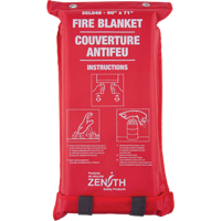 Fire Blanket, Fibreglass, 60"W x 71"L SEL048 | Planification Entrepots Molloy