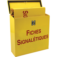 Safety Documents Job-Site Box, French, Binders Included Planification Entrepots Molloy