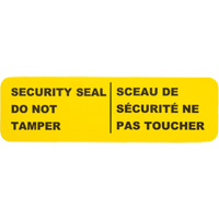 Scellés de sécurité, 2-1/2" SEL304 | Planification Entrepots Molloy