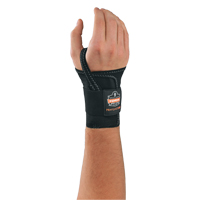 Proflex&reg; 4000 Single Strap Wrist Support - Left Hand, Elastic, X-Large Planification Entrepots Molloy