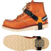 Trex 6315 Strap-On Heel Ice Cleats, Steel, Plate Traction, Large/Medium Planification Entrepots Molloy