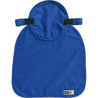 Tampon et voile pour le cou refroidissants et ignifug&eacute;s pour casque de s&eacute;curit&eacute; Chill-Its 6717FR, Bleu Planification Entrepots Molloy
