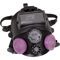 Respirateur à masque complet de la série 7600 avec équipement d'appoint pour le soudage, Silicone, Petit SEN150 | Planification Entrepots Molloy