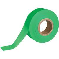 Flagging Tape, 1.188" W x 150' L, Fluorescent Green Planification Entrepots Molloy