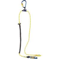 Longe de positionnement réglable à corde pour grimpeur, 1 branches, 8', Nylon SES231 | Planification Entrepots Molloy