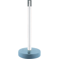 Outdoor TensaBarrier&reg; - Receiver Posts, 37" High, White Planification Entrepots Molloy