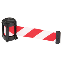 Cassettes de rechange pour Tensabarrier pour l'ext&eacute;rieur, Advance ou StowAway, 13', Ruban Blanc Planification Entrepots Molloy
