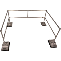 Syst&egrave;me RoofGuard classique - Trousses emball&eacute;es, Aluminium, 72" la x 108" lo x 42" ha Planification Entrepots Molloy