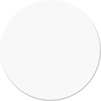 Armor Stripe Lean/5S Markers, Circle, 6" L x 6" W, White, Plastic Planification Entrepots Molloy