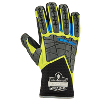 ProFlex&reg; Performance Dorsal Impact-Reducing Gloves + Thermal WP, Small, Suede Palm, Safety Cuff Planification Entrepots Molloy