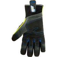 ProFlex&reg; Performance Dorsal Impact-Reducing Gloves + Thermal WP, Small, Suede Palm, Safety Cuff Planification Entrepots Molloy