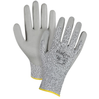 Gants &eacute;lastiques sans coutures r&eacute;sistants &agrave; la coupe, Taille Grand/9, Calibre 13, Rev&ecirc;tement Mousse de nitrile, Enveloppe en PEHP, ANSI/ISEA 105 niveau 2/EN 388 niveau 3 Planification Entrepots Molloy