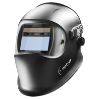 E684 Welding Helmets, 3.94" L x 1.97" W View Area, 4/9 - 13/4/5 - 9 Shade Range, Black Planification Entrepots Molloy