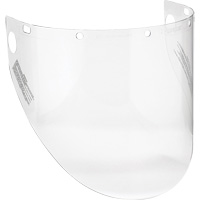 Dynamic Molded Faceshield Visor, PETG, Clear Tint Planification Entrepots Molloy