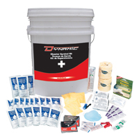 Trousse de premiers soins pour pr&eacute;paration aux situations d'urgence Dynamic, Dispositif m&eacute;dical Classe 1, Seau Planification Entrepots Molloy