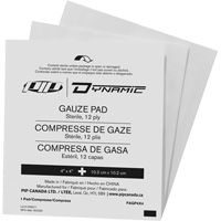 Dynamic Gauze, Pad, 4" L x 4" W, Sterile, Medical Device Class 1 Planification Entrepots Molloy