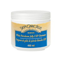 Gel&eacute;e de p&eacute;trole blanche Skin Care Plus, Onguent Planification Entrepots Molloy