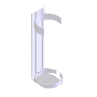 Support en plastique pour v&eacute;hicule de solution Bio Med Wash Dynamic Planification Entrepots Molloy