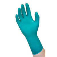 Gants jetables r&eacute;sistants aux produits chimiques 93-260, T-petit, N&eacute;opr&egrave;ne/Nitrile, 7,8 mils, Sans poudre, Vert Planification Entrepots Molloy