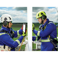 Peltor Electrically Insulated Earmuffs, Cap Mount, 31 NRR dB Planification Entrepots Molloy