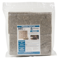 Spilltration Husky Pads, Oil Only, 16" x 16", 17.2 gal. Absorbancy Planification Entrepots Molloy