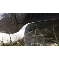 SpillBoa Bale, Oil Only, 25' L x 5" W, 28 gal. Absorbancy, 4 /Pack Planification Entrepots Molloy