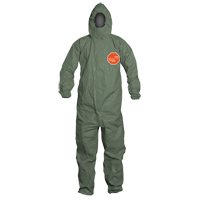 Tychem&reg; 2000 SFR Protective Coveralls, Small, Green Planification Entrepots Molloy