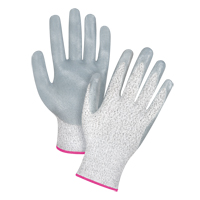 High-Performance Cut-Resistant Gloves, Size 5/2X-Small, 13 Gauge, Nitrile Coated, HPPE Shell, ANSI/ISEA 105 Level 4/EN 388 Level 5 Planification Entrepots Molloy