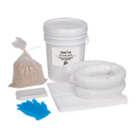 Spill Kit, Oil Only, Pail, 5 US gal. Absorbancy SGD798 | Planification Entrepots Molloy