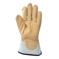 Gants pour monteur de ligne, Petit, Paume en Cuir fleur de vache Planification Entrepots Molloy
