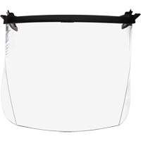 Multi Visor Faceshield, Polycarbonate, Clear Tint Planification Entrepots Molloy