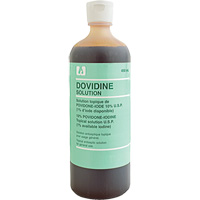 Povidone iodée topique, Liquide, Antiseptique SGE787 | Planification Entrepots Molloy