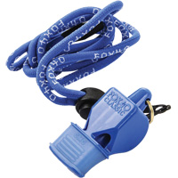 Sifflet classique bleu avec longe Planification Entrepots Molloy