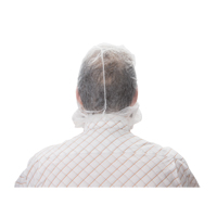 Disposable Hood, Polypropylene, White Planification Entrepots Molloy