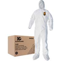 Kleenguard A40 Coveralls, 2X-Large, White, Microporous Planification Entrepots Molloy