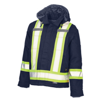 Safety Jacket, Navy Blue, Large Planification Entrepots Molloy