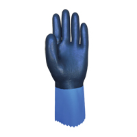 Gants enti&egrave;rement tremp&eacute;s et r&eacute;sistants aux produits chimiques Summitech, Taille Petit/7, 11,8" lo, Chloropr&egrave;ne, Doublure en Poly-coton, 59 mils Planification Entrepots Molloy