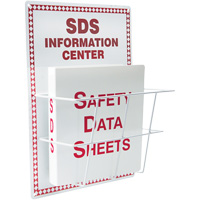 Basket-Style Aluminum Safety Data Sheet Center, English, Binders Included Planification Entrepots Molloy