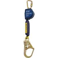 Nano-Lok Extended Length Self-Retracting Lifeline, 9', Polyester/Web, Swivel Planification Entrepots Molloy