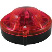 Red Magnetic Strobe Light, Plastic Planification Entrepots Molloy