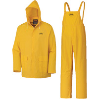 577 3-Piece Rain Suit, Polyester/PVC, 5X-Large, Yellow Planification Entrepots Molloy