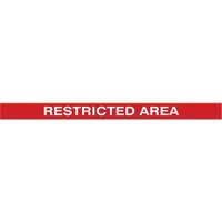 Tough-Mark Heavy-Duty Floor Marking, Rectangle, 48" L x 4" W, Red, Polyethylene Planification Entrepots Molloy