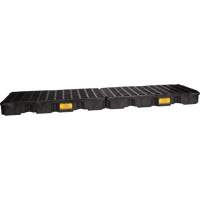 Plateforme de d&eacute;versement modulaire, Capacit&eacute; de d&eacute;versement 60,5 gal. US, 26,5" x 103,5" x 6,5" Planification Entrepots Molloy